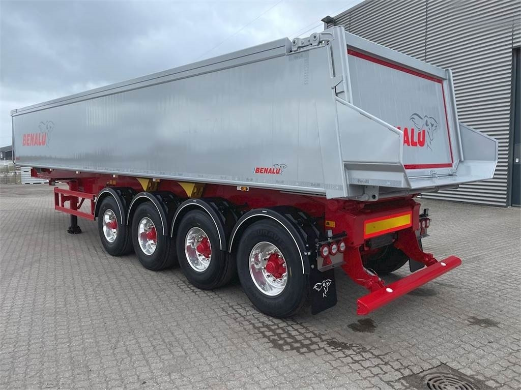 Benalu 4-aks 36m3 tiptrailer - סמיטריילר עם מזהיר: תמונה 3 Benalu 4-aks 36m3 tiptrailer - סמיטריילר עם מזהיר: תמונה 3