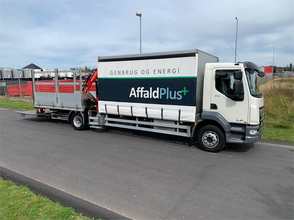 DAF LF210 4x2 FA - משאית מנוף: תמונה 1 DAF LF210 4x2 FA - משאית מנוף: תמונה 1
