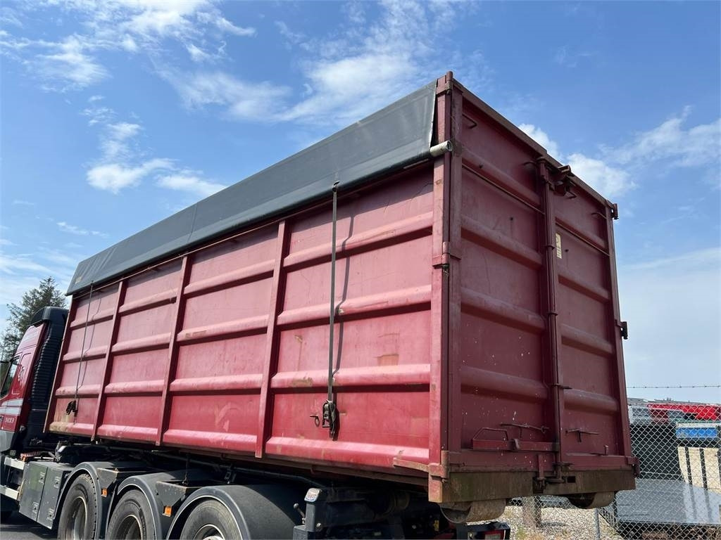 HC-contrainer 6450mm ca. 35m3 med net og kranudskæ - גוף שטוח: תמונה 1 HC-contrainer 6450mm ca. 35m3 med net og kranudskæ - גוף שטוח: תמונה 1