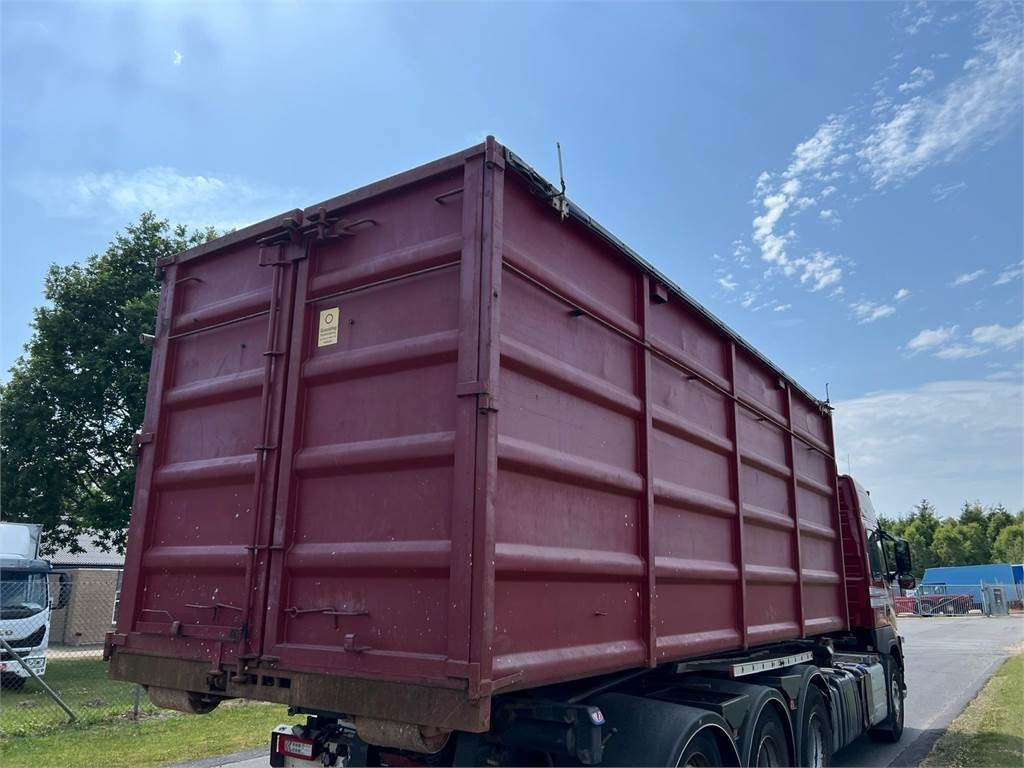 HC-contrainer 6450mm ca. 35m3 med net og kranudskæ - גוף שטוח: תמונה 2 HC-contrainer 6450mm ca. 35m3 med net og kranudskæ - גוף שטוח: תמונה 2