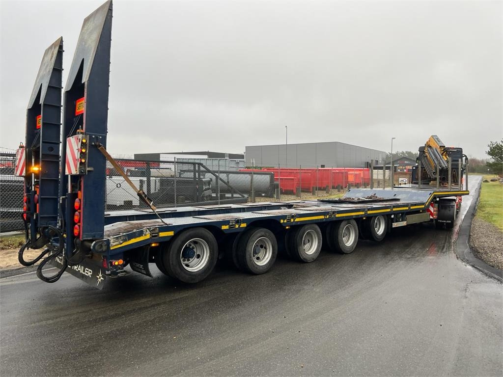 HRD 7 akslet - 84 ton blokvogn med ramper - קרון נגרר עם מטען נמוך: תמונה 2 HRD 7 akslet - 84 ton blokvogn med ramper - קרון נגרר עם מטען נמוך: תמונה 2