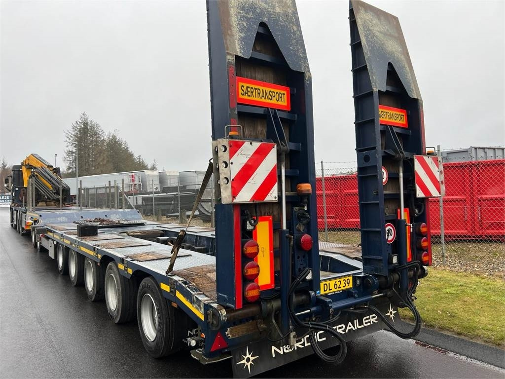 HRD 7 akslet - 84 ton blokvogn med ramper - קרון נגרר עם מטען נמוך: תמונה 4 HRD 7 akslet - 84 ton blokvogn med ramper - קרון נגרר עם מטען נמוך: תמונה 4