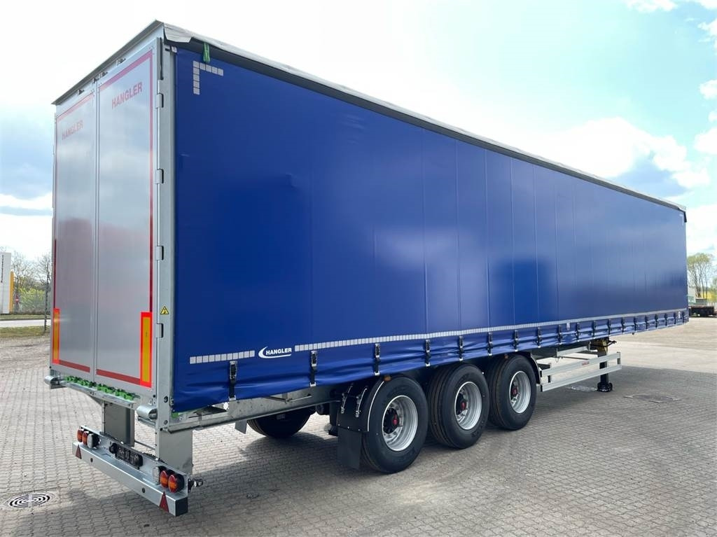 Hangler 3 akslet 13,6 med skydetag - סמיטריילר עם וילונות צד: תמונה 2 Hangler 3 akslet 13,6 med skydetag - סמיטריילר עם וילונות צד: תמונה 2