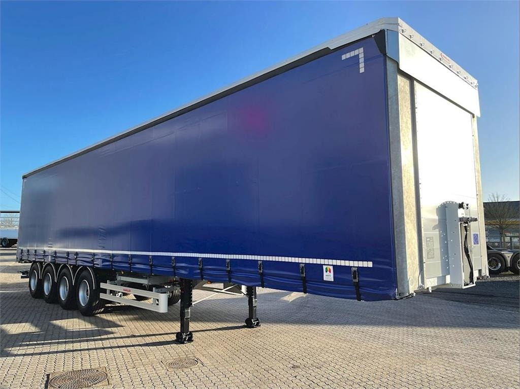 Hangler 4-aks Gardintrailer skydegardin DEMO - סמיטריילר עם וילונות צד: תמונה 5 Hangler 4-aks Gardintrailer skydegardin DEMO - סמיטריילר עם וילונות צד: תמונה 5