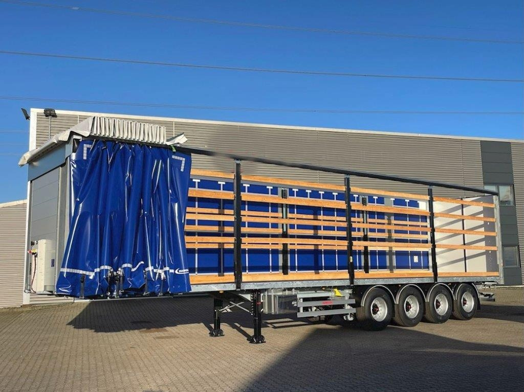 Hangler 4-aks Gardintrailer skydegardin DEMO - סמיטריילר עם וילונות צד: תמונה 1 Hangler 4-aks Gardintrailer skydegardin DEMO - סמיטריילר עם וילונות צד: תמונה 1