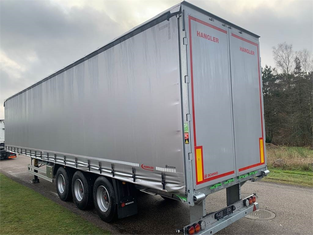 Hangler SDS-H 420 3-aks XL-godkendt + hævetag - סמיטריילר עם וילונות צד: תמונה 1 Hangler SDS-H 420 3-aks XL-godkendt + hævetag - סמיטריילר עם וילונות צד: תמונה 1
