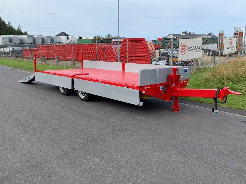 Hangler TPS-H 140 2 akslet kærre med ramper - קרון נגרר עם מטען נמוך: תמונה 1 Hangler TPS-H 140 2 akslet kærre med ramper - קרון נגרר עם מטען נמוך: תמונה 1