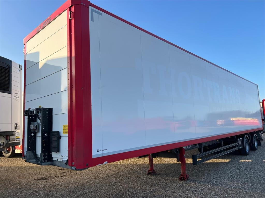 Kel-Berg 13,6 mtr. - 94m3 - 2500 kg lift - סמיטריילר בתיבה סגורה: תמונה 2 Kel-Berg 13,6 mtr. - 94m3 - 2500 kg lift - סמיטריילר בתיבה סגורה: תמונה 2
