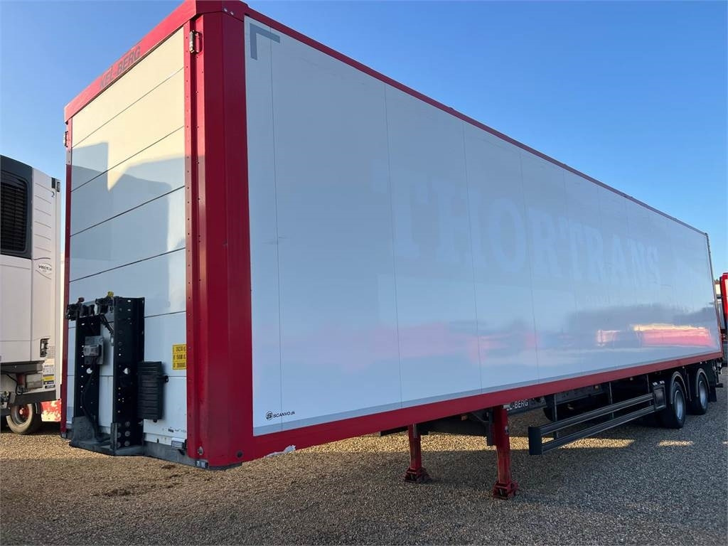 Kel-Berg 13,6 mtr. - 94m3 - 2500 kg lift - סמיטריילר בתיבה סגורה: תמונה 2 Kel-Berg 13,6 mtr. - 94m3 - 2500 kg lift - סמיטריילר בתיבה סגורה: תמונה 2