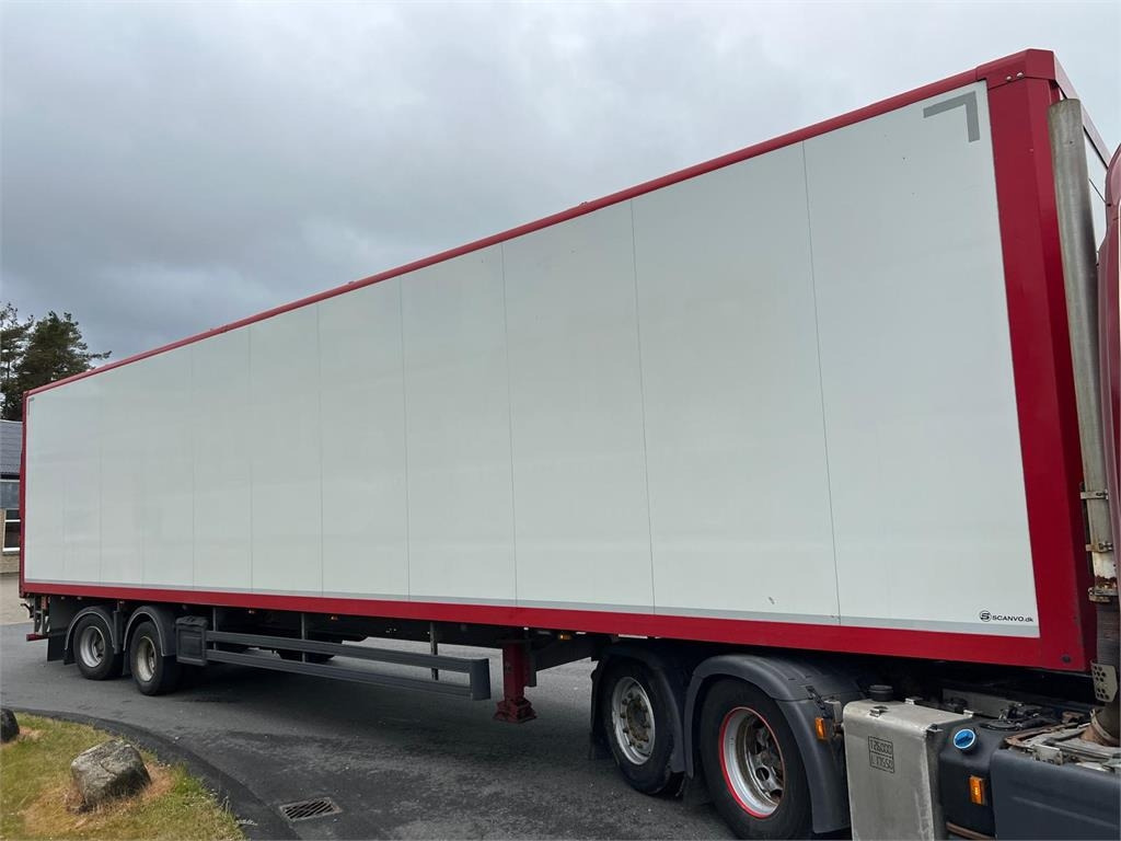 Kel-Berg 13,6 mtr. - 94m3 - 2500 kg lift - סמיטריילר בתיבה סגורה: תמונה 3 Kel-Berg 13,6 mtr. - 94m3 - 2500 kg lift - סמיטריילר בתיבה סגורה: תמונה 3