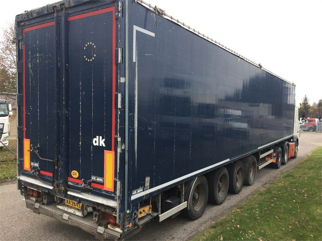 Kel-Berg 92m3 alu kasse + folde-slæde lift - סמיטריילר עם רצפת הליכה: תמונה 1 Kel-Berg 92m3 alu kasse + folde-slæde lift - סמיטריילר עם רצפת הליכה: תמונה 1