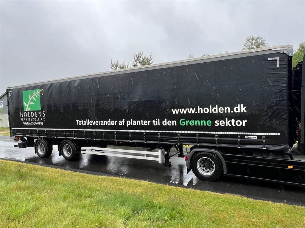 Krone 13,6 mtr gardin - lodretstående lift - סמיטריילר עם וילונות צד: תמונה 4 Krone 13,6 mtr gardin - lodretstående lift - סמיטריילר עם וילונות צד: תמונה 4