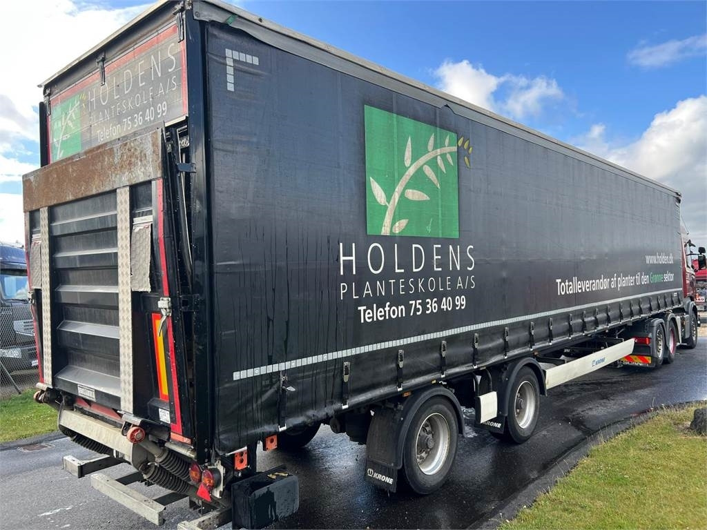 Krone 13,6 mtr gardin - lodretstående lift - סמיטריילר עם וילונות צד: תמונה 2 Krone 13,6 mtr gardin - lodretstående lift - סמיטריילר עם וילונות צד: תמונה 2