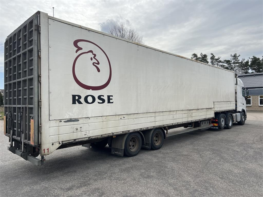 Leci 13,6 mtr. box læsserampe - סמיטריילר בתיבה סגורה: תמונה 5 Leci 13,6 mtr. box læsserampe - סמיטריילר בתיבה סגורה: תמונה 5