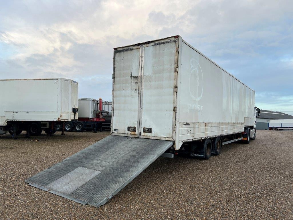 Leci 13,6 mtr. box læsserampe - סמיטריילר בתיבה סגורה: תמונה 2 Leci 13,6 mtr. box læsserampe - סמיטריילר בתיבה סגורה: תמונה 2