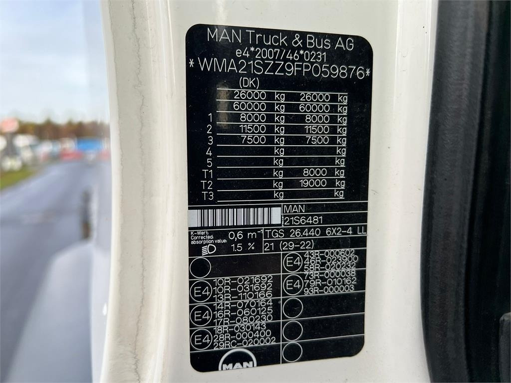 מוביל מכולות/ משאית החלפת גוף MAN TGS 26-440 6x2-4 LL: תמונה 21 מוביל מכולות/ משאית החלפת גוף MAN TGS 26-440 6x2-4 LL: תמונה 21