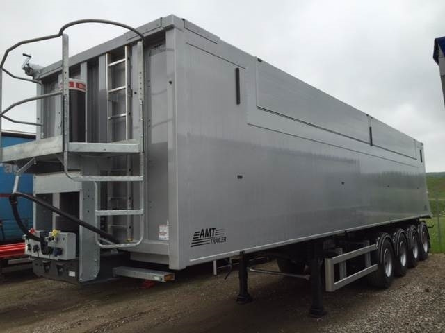 MTDK TK400 - 60m3 alu kasse - nedfælbare sider - סמיטריילר עם מזהיר: תמונה 1 MTDK TK400 - 60m3 alu kasse - nedfælbare sider - סמיטריילר עם מזהיר: תמונה 1