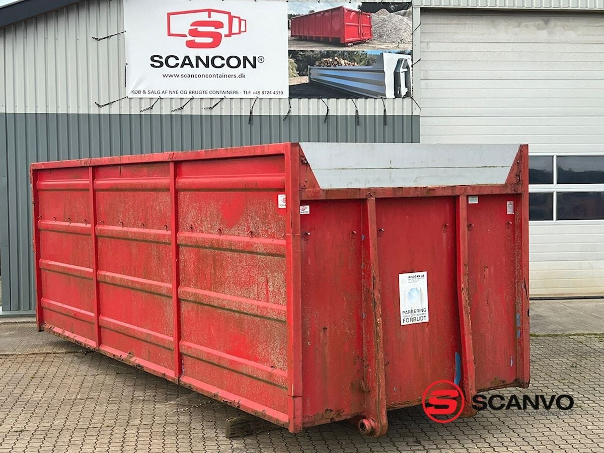 מכולת גלגול ScanCon Miljø Art A/S 6000 mm - 30m3 - Bagdøre: תמונה 1