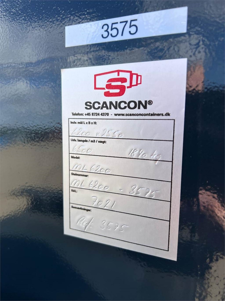 Scancon ML6200R Maskinlad på hejselads ramme - גוף שטוח: תמונה 4 Scancon ML6200R Maskinlad på hejselads ramme - גוף שטוח: תמונה 4