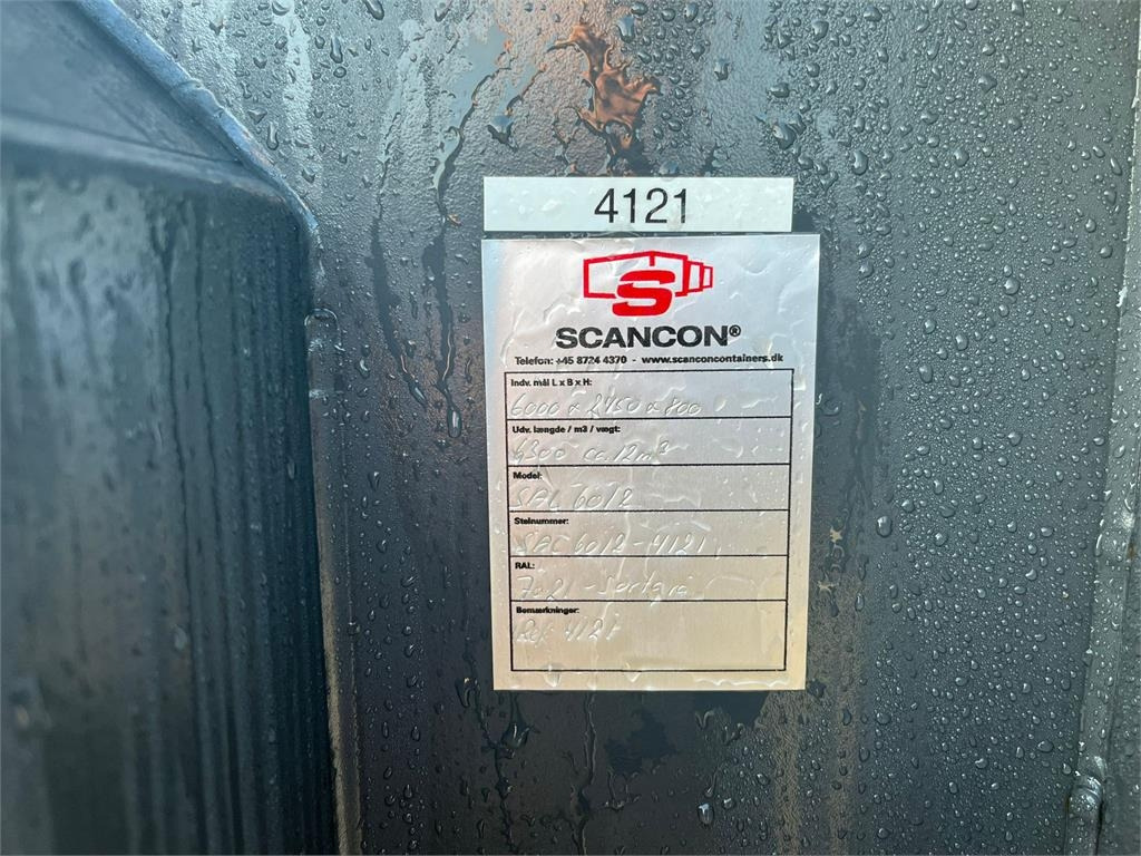 Scancon SAL6012 6000 mm stykgods lad - גוף שטוח: תמונה 5 Scancon SAL6012 6000 mm stykgods lad - גוף שטוח: תמונה 5