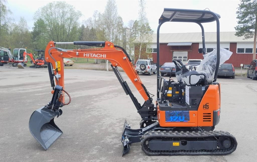 Hitachi ZX17U-6 KALLISTAJALLA - מיני מחפר: תמונה 1 Hitachi ZX17U-6 KALLISTAJALLA - מיני מחפר: תמונה 1