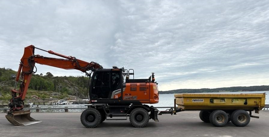 מחפר גלגלים Hitachi ZX180W-7 HUIPPUVARUSTEET STAGE 5: תמונה 1