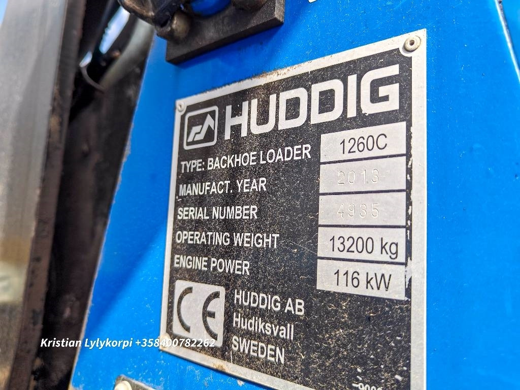מחפרון Huddig 1260C CABLE LIFT2000: תמונה 20