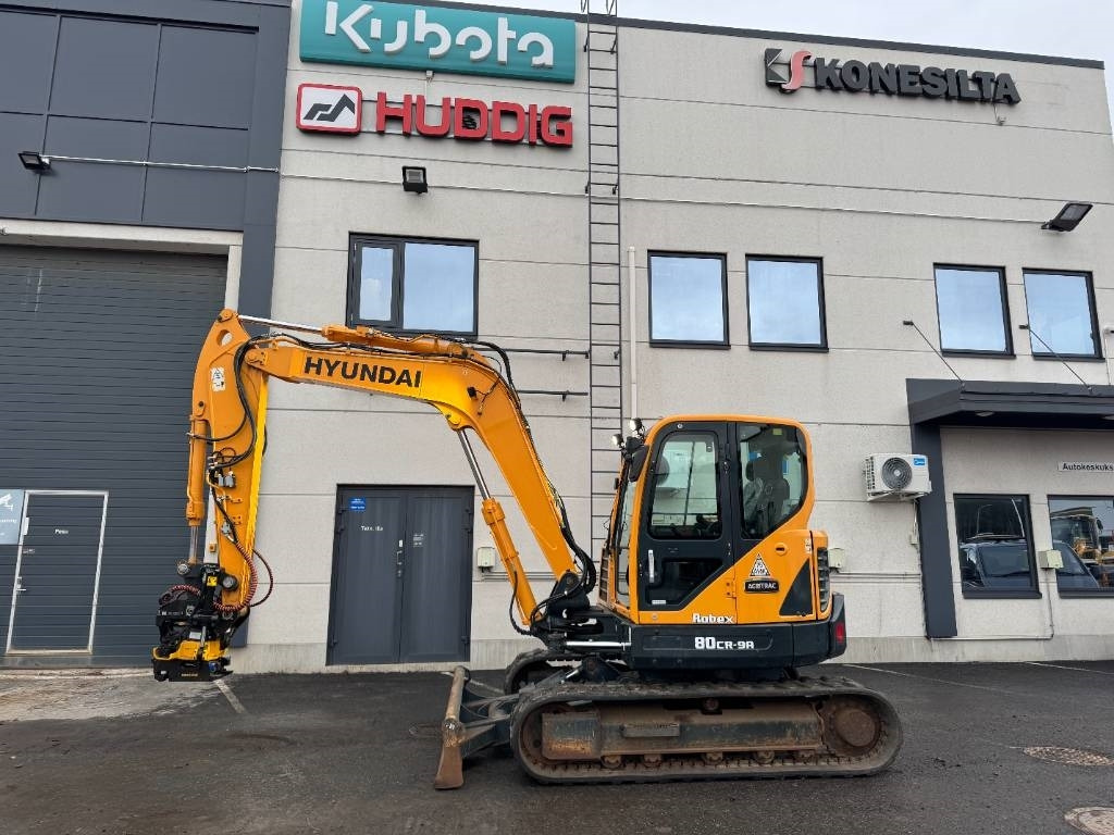 Hyundai R80CR-9A PYÖRITTÄJÄLLÄ - מיני מחפר: תמונה 1 Hyundai R80CR-9A PYÖRITTÄJÄLLÄ - מיני מחפר: תמונה 1