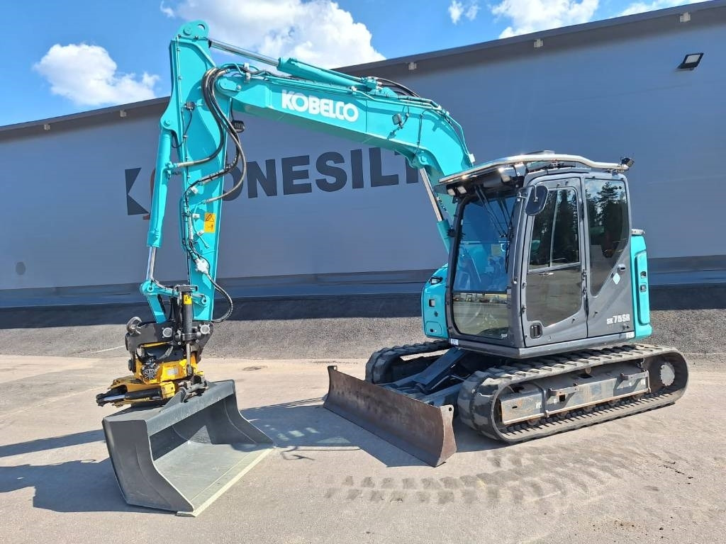 Kobelco MYYTY! SOLD! SK75SR-7 HUIPPUVARUSTEET - מיני מחפר: תמונה 2 Kobelco MYYTY! SOLD! SK75SR-7 HUIPPUVARUSTEET - מיני מחפר: תמונה 2