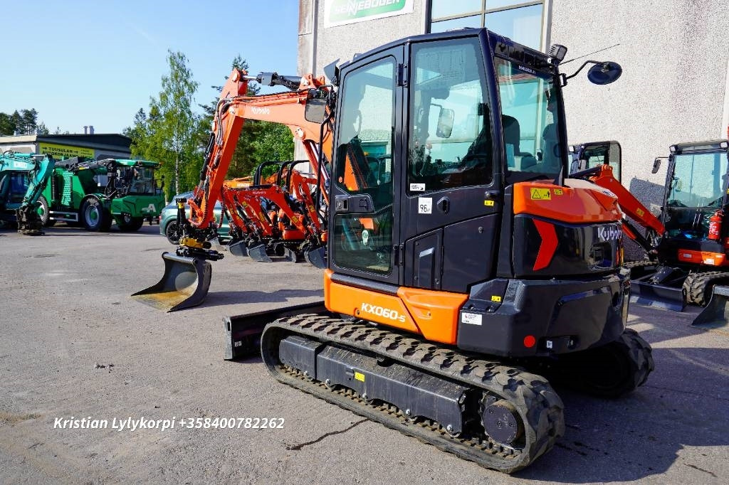 Kubota KX060-5 EX-DEMO - מיני מחפר: תמונה 2 Kubota KX060-5 EX-DEMO - מיני מחפר: תמונה 2