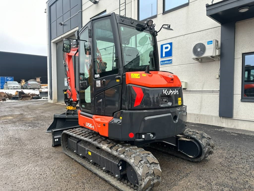 Kubota U 56-5 Uusi varusteilla - מיני מחפר: תמונה 2 Kubota U 56-5 Uusi varusteilla - מיני מחפר: תמונה 2