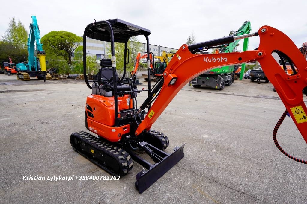 הַחכָּרָה Kubota U17-3a EX-DEMO  Kubota U17-3a EX-DEMO: תמונה 7