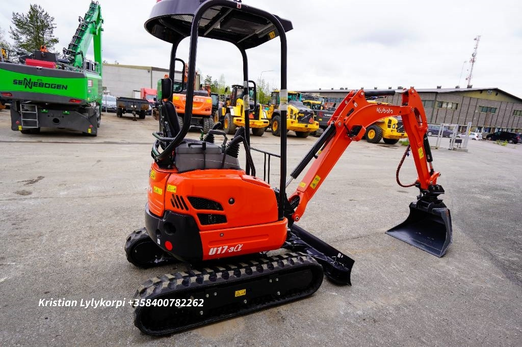 הַחכָּרָה Kubota U17-3a EX-DEMO  Kubota U17-3a EX-DEMO: תמונה 6