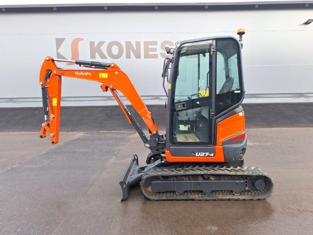 Kubota U27-4 HUOLLETTU - מיני מחפר: תמונה 1 Kubota U27-4 HUOLLETTU - מיני מחפר: תמונה 1