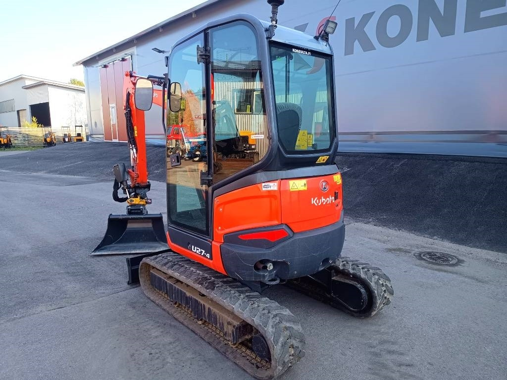 Kubota U27-4 UUDELLA PYÖRITTÄJÄLLÄ - מיני מחפר: תמונה 2 Kubota U27-4 UUDELLA PYÖRITTÄJÄLLÄ - מיני מחפר: תמונה 2