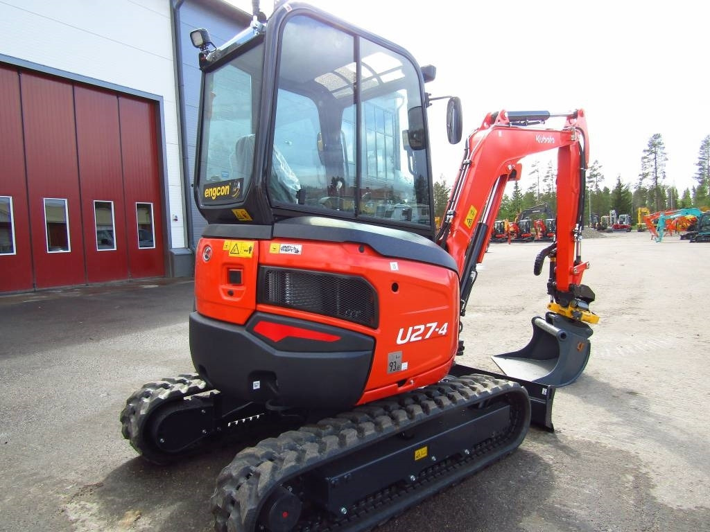 Kubota U27-4 UUSI, PYÖRITTÄJÄLLÄ - מיני מחפר: תמונה 4 Kubota U27-4 UUSI, PYÖRITTÄJÄLLÄ - מיני מחפר: תמונה 4