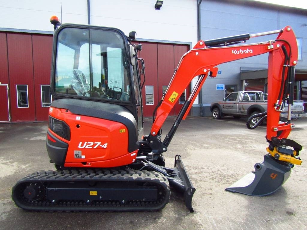 Kubota U27-4 UUSI, PYÖRITTÄJÄLLÄ - מיני מחפר: תמונה 5 Kubota U27-4 UUSI, PYÖRITTÄJÄLLÄ - מיני מחפר: תמונה 5