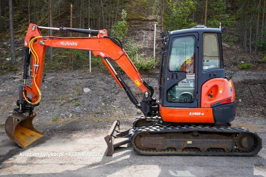 Kubota U48-4 HUOLLETTU - מיני מחפר: תמונה 1 Kubota U48-4 HUOLLETTU - מיני מחפר: תמונה 1