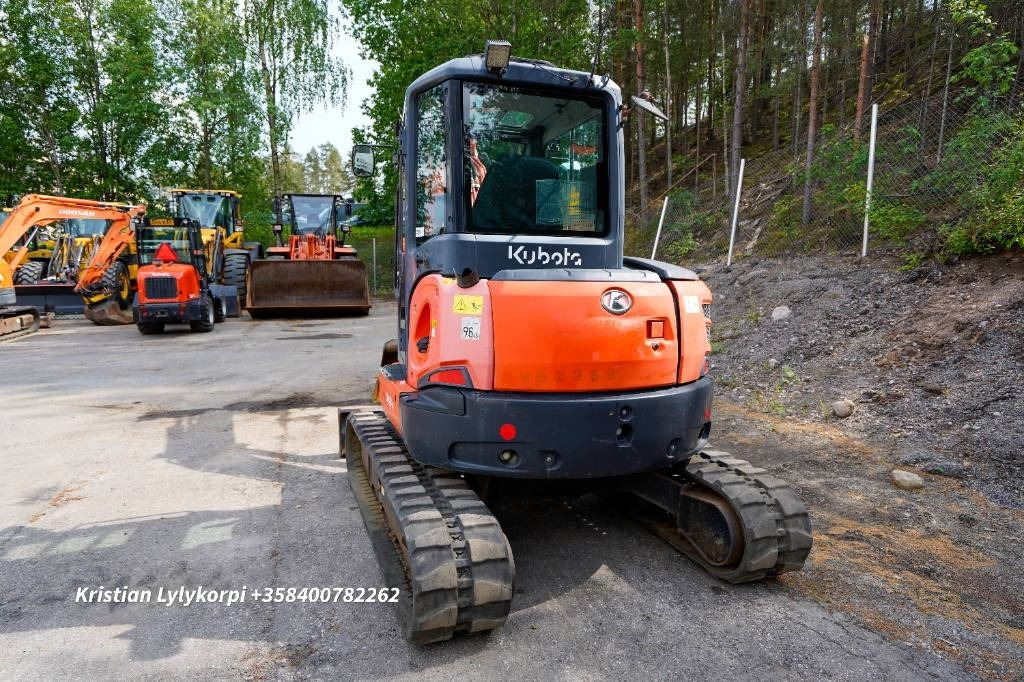 Kubota U48-4 HUOLLETTU - מיני מחפר: תמונה 3 Kubota U48-4 HUOLLETTU - מיני מחפר: תמונה 3