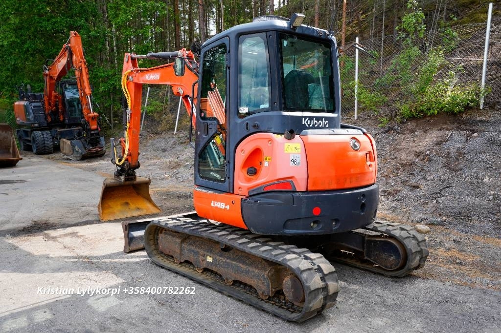 Kubota U48-4 HUOLLETTU - מיני מחפר: תמונה 2 Kubota U48-4 HUOLLETTU - מיני מחפר: תמונה 2