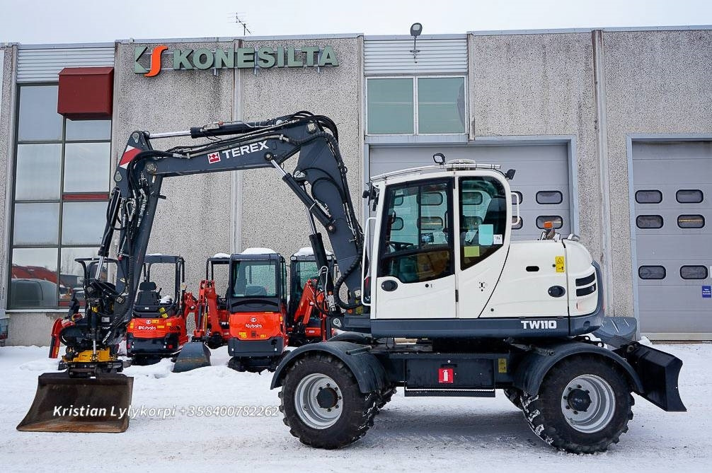 Terex TW110 PYÖRITTÄJÄLLÄ - מחפר גלגלים: תמונה 1 Terex TW110 PYÖRITTÄJÄLLÄ - מחפר גלגלים: תמונה 1