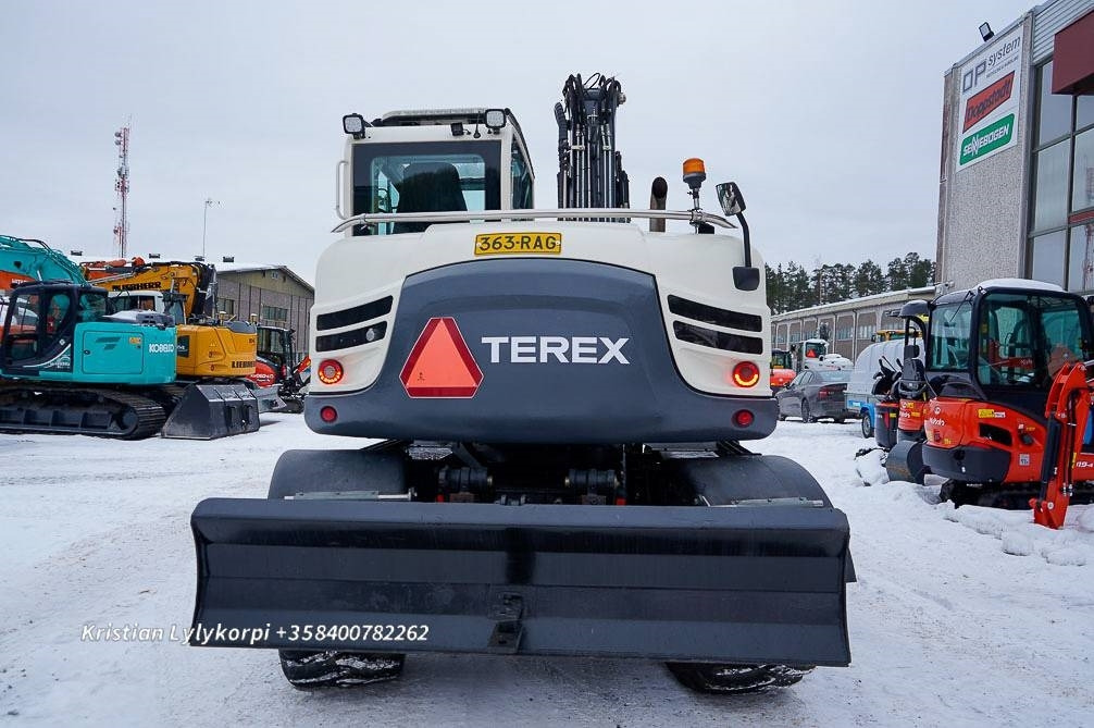 מחפר גלגלים Terex TW110 PYÖRITTÄJÄLLÄ: תמונה 8