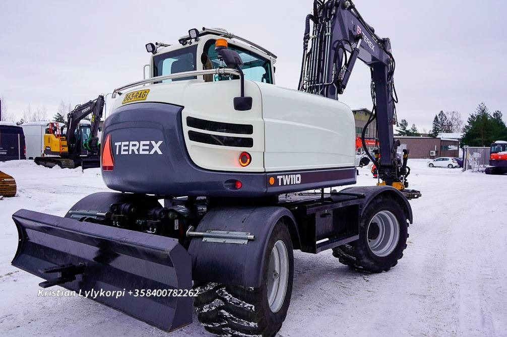מחפר גלגלים Terex TW110 PYÖRITTÄJÄLLÄ: תמונה 7
