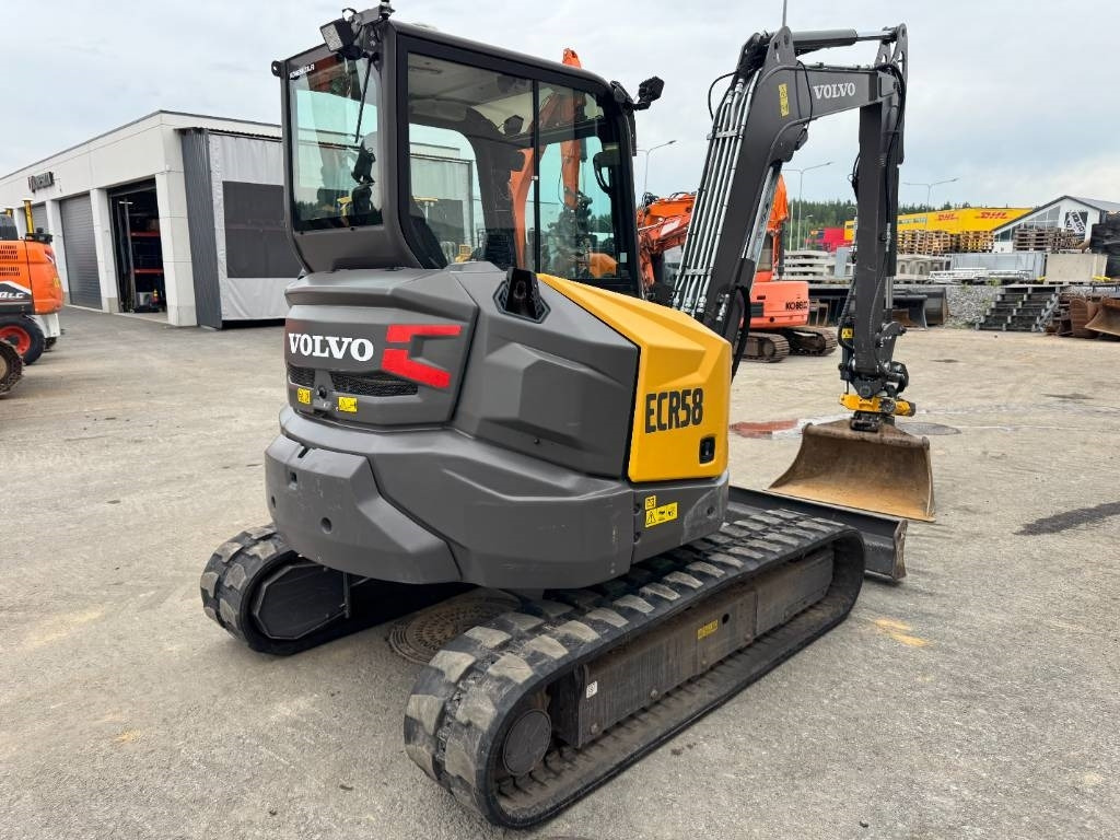 Volvo ECR58F PYÖRITTÄJÄLLÄ - מיני מחפר: תמונה 5 Volvo ECR58F PYÖRITTÄJÄLLÄ - מיני מחפר: תמונה 5