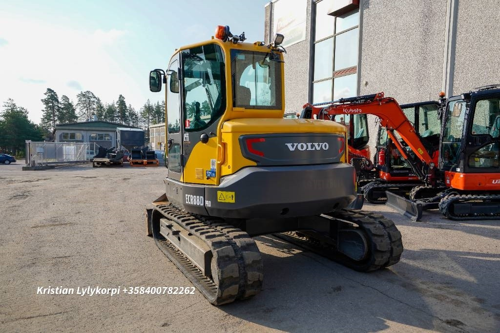 Volvo ECR88D PRO PIENET TUNNIT - מיני מחפר: תמונה 4 Volvo ECR88D PRO PIENET TUNNIT - מיני מחפר: תמונה 4