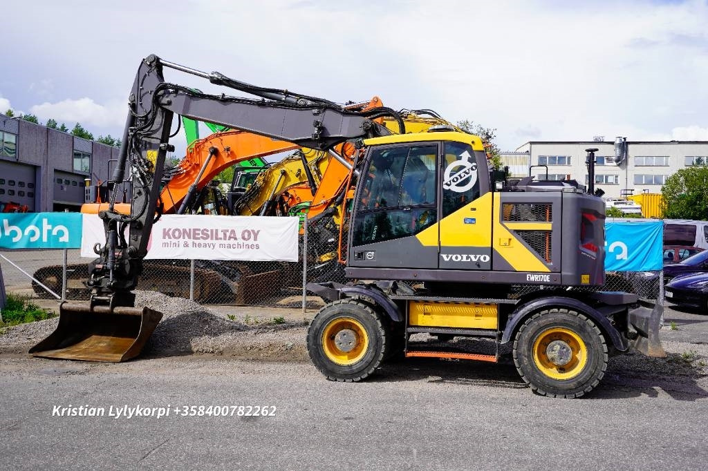 Volvo EWR170E OILQUICK PYÖRITTÄJÄ - מחפר גלגלים: תמונה 1 Volvo EWR170E OILQUICK PYÖRITTÄJÄ - מחפר גלגלים: תמונה 1