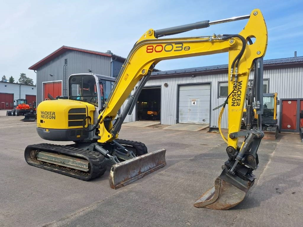 Wacker Neuson 8003RD KALLISTAJALLA - מיני מחפר: תמונה 5 Wacker Neuson 8003RD KALLISTAJALLA - מיני מחפר: תמונה 5