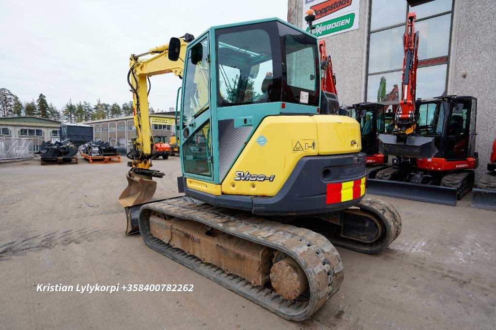 Yanmar SV 100-1 - מיני מחפר: תמונה 2 Yanmar SV 100-1 - מיני מחפר: תמונה 2