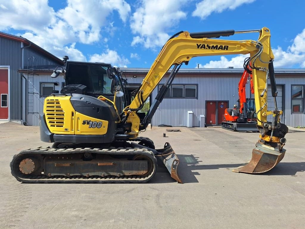Yanmar SV100-2A PYÖRITTÄJÄLLÄ  - מיני מחפר: תמונה 5 Yanmar SV100-2A PYÖRITTÄJÄLLÄ  - מיני מחפר: תמונה 5