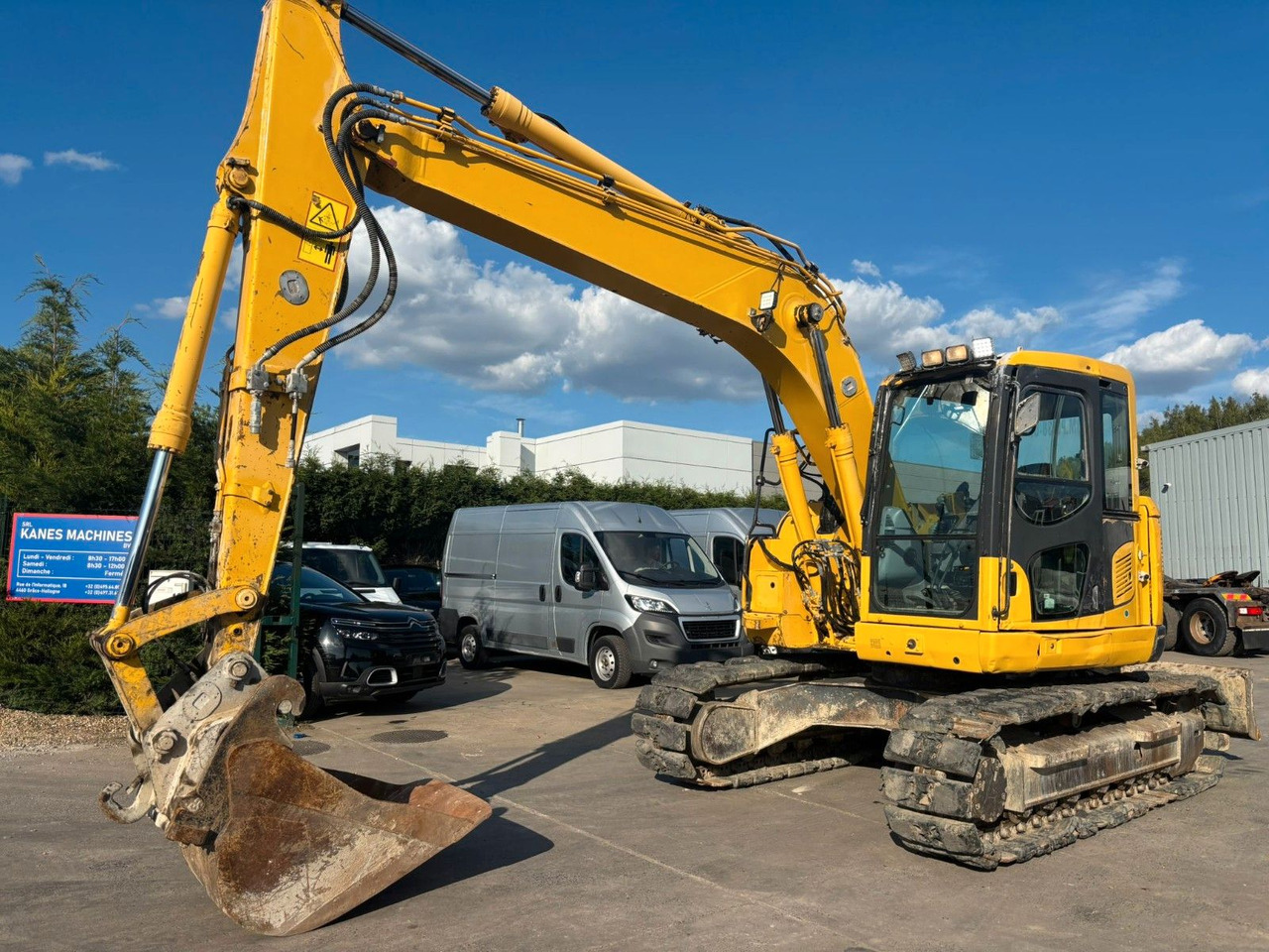 Komatsu PC138US-8. Klima. Hydr Schnelw. 2 Löffel. - מחפר סורק: תמונה 3 Komatsu PC138US-8. Klima. Hydr Schnelw. 2 Löffel. - מחפר סורק: תמונה 3